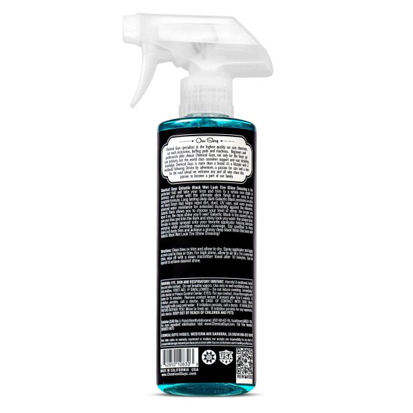 Galactic Black Wet Look Tire Shine Dressing (16oz)