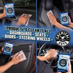 Total Interior Cleaner & Protectant Car Cleaning Wipes