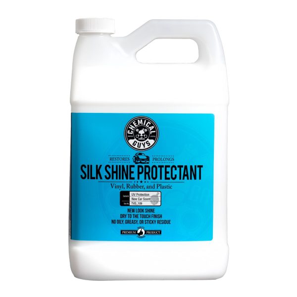 Silk Shine Vinyl. Rubber. Plastic Satin Protectant Dressing