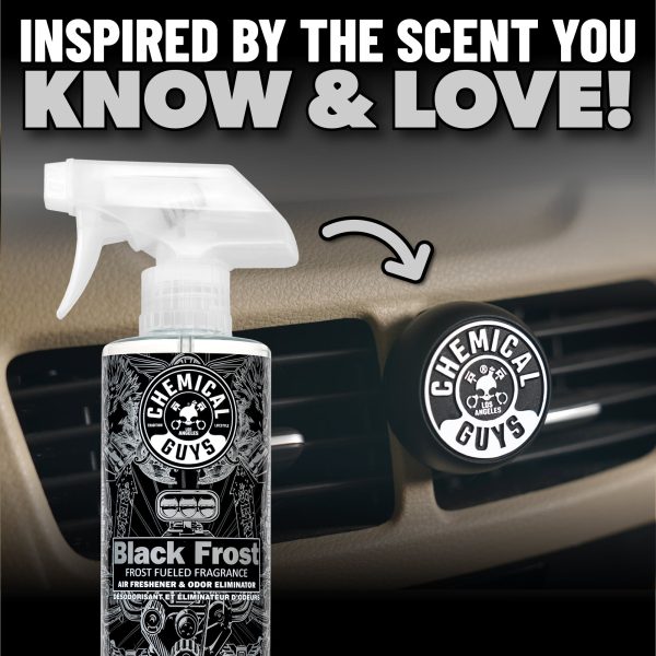 Black Frost Vent Clip Air Freshener