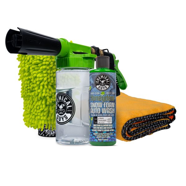 Light to Moderate Honeydew Foam Blaster Wash & Dry Deluxe Kit