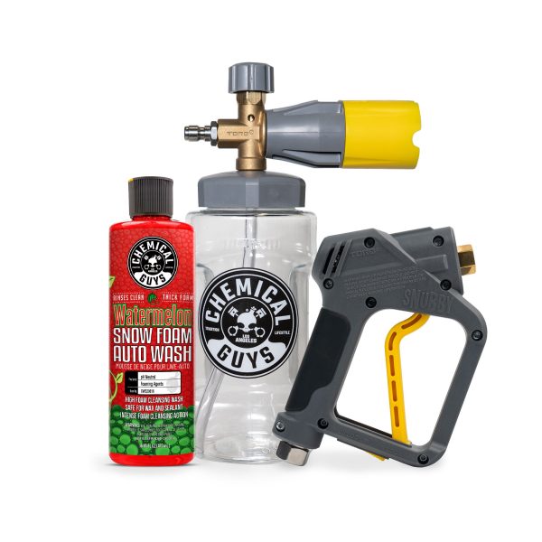 Big Mouth Foam Cannon and Pressure Washer Gun with FREE Watermelon Snow Foam Auto Wash