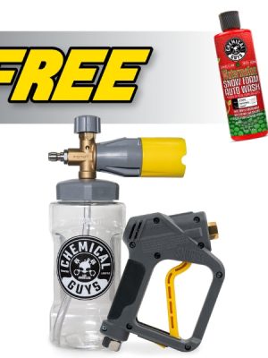 Big Mouth Foam Cannon and Pressure Washer Gun with FREE Watermelon Snow Foam Auto Wash