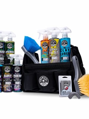 Roof to Wheels Wash & Clean Deluxe Kit w/Organizer Caddy