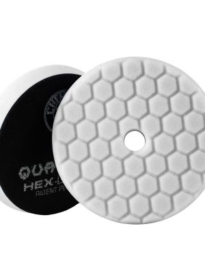 White Hex-Logic Quantum Light-Medium Polishing Pad